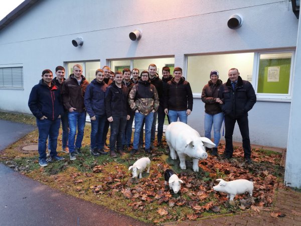 Technikerschule Triesdorf: Seminar auf Exkursion in Schwarzenau